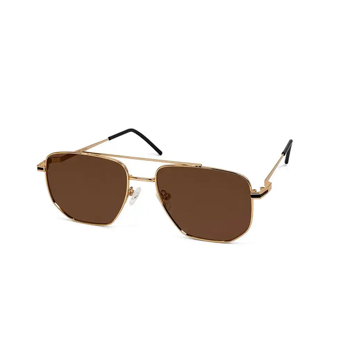 Brown Gold Ploarized Sunglasses -4265