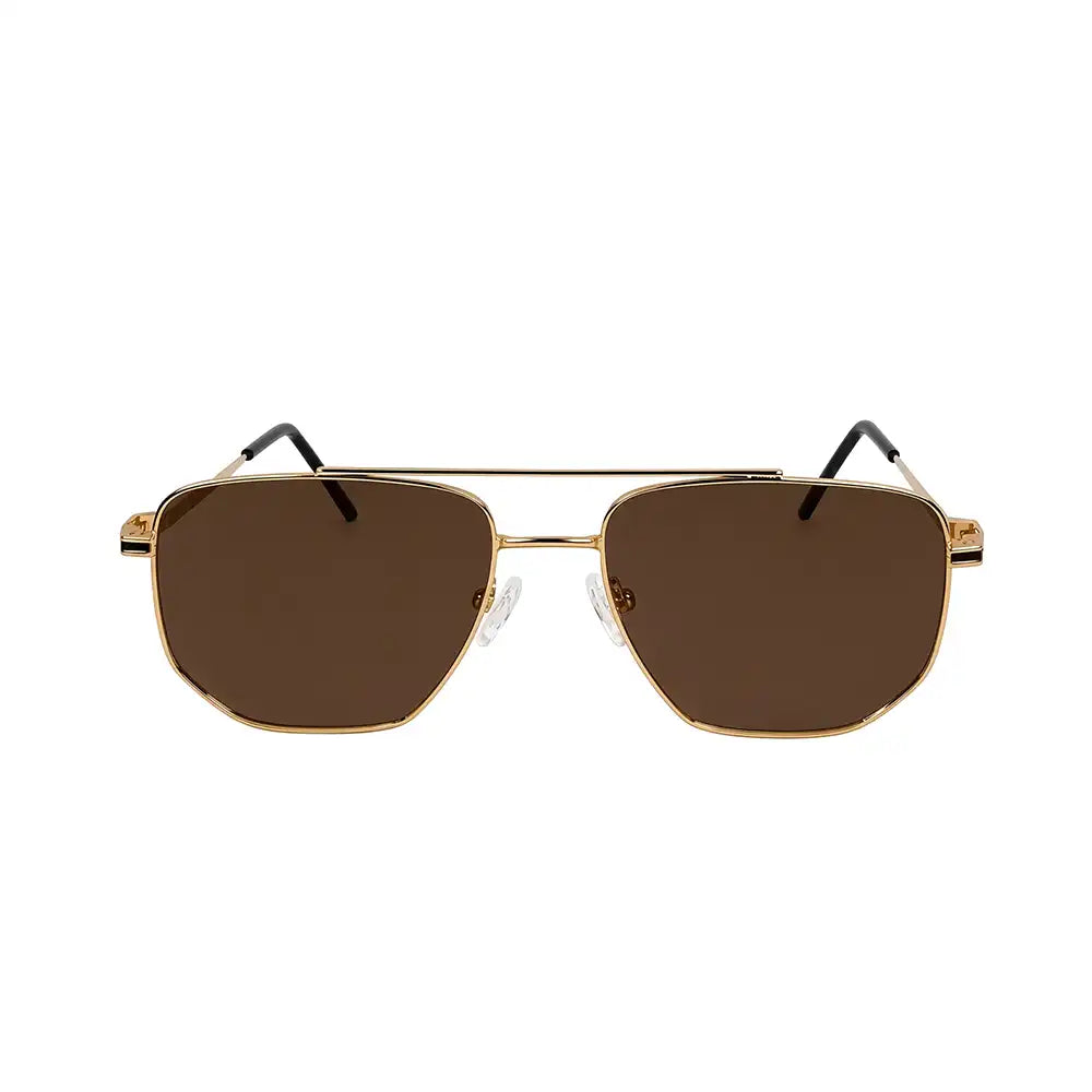 Brown Gold Ploarized Sunglasses -4265