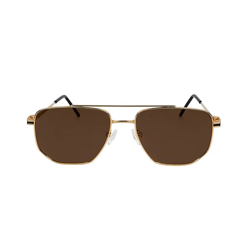 Brown Gold Ploarized Sunglasses -4265