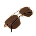 Brown Gold Ploarized Sunglasses -4265