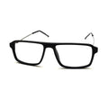 Rectangular Turban Fit Black Eyeglasses - 47009